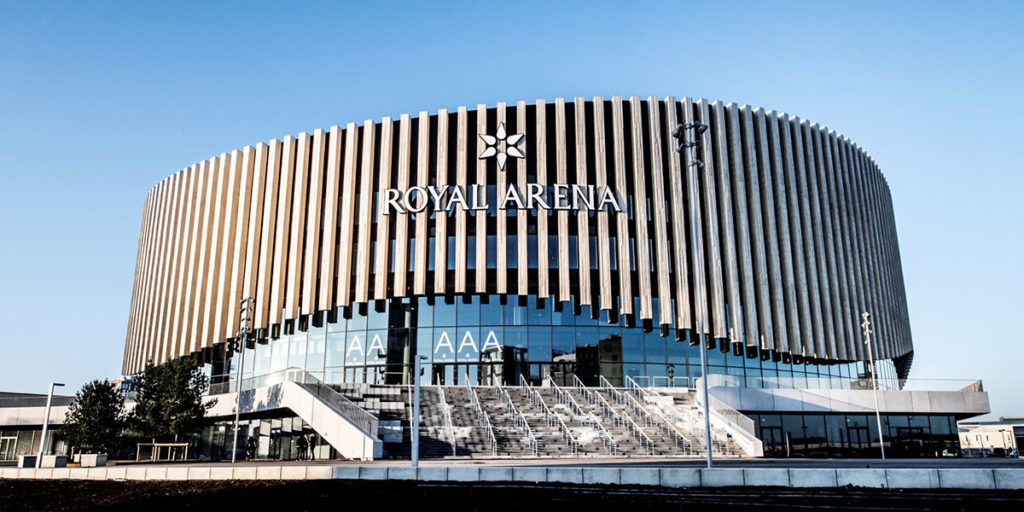 Moderna e sede de grandes shows e eventos, Royal Arena será o palco das finais da LCS.