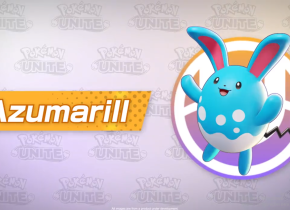 Azumarill entra na batalha em Pokémon UNITE