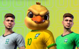 Camisa da seleção brasileira será dada de graça no Free Fire nesta quinta