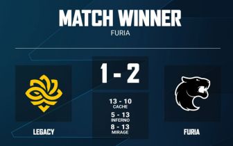 FURIA vence a Legacy e vai aos playoffs da Thunderpick World Championship 2026