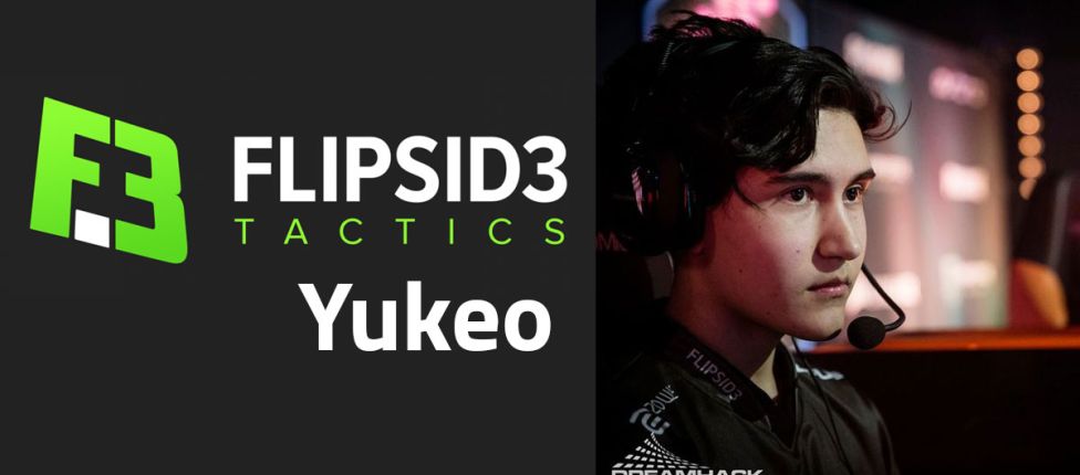 Yukeo é promovido e se torna jogador oficial da FlipSid3 Tatics