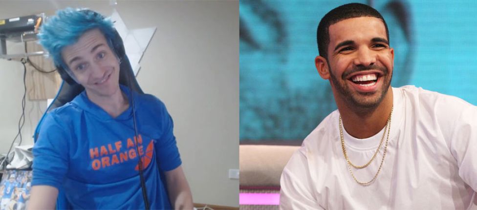 Streamer Ninja quebra recorde da Twitch ao jogar Fortnite com o rapper Drake