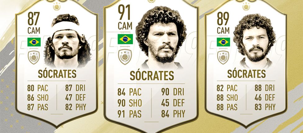 EA divulga novos Icons para o FIFA 19; Doutor Sócrates é um deles