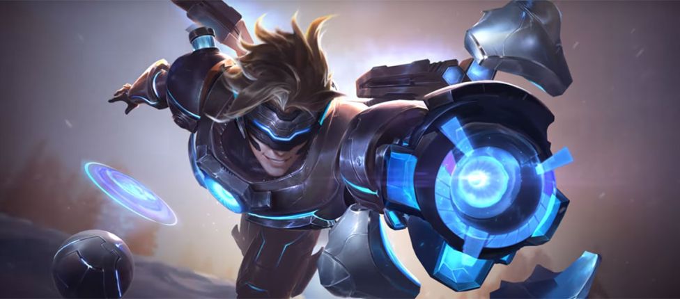 Riot Games publica nova tela de login que tem como destaque o novo visual da skin Pulsefire Ezreal