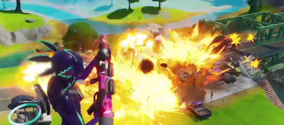 Jogador causa explosão gigantesca ao dispara com um Lança-foguetes em 62 carros; veja o vídeo
