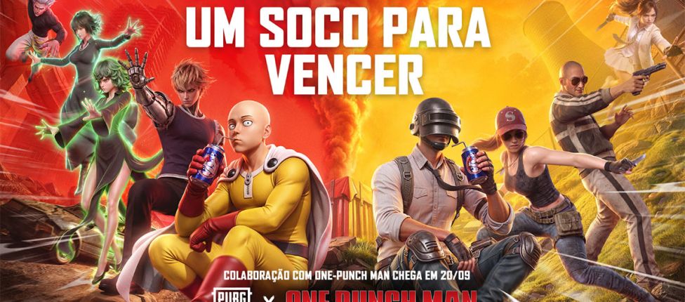 PUBG MOBILE recebe crossover com One-Punch Man; veja os itens