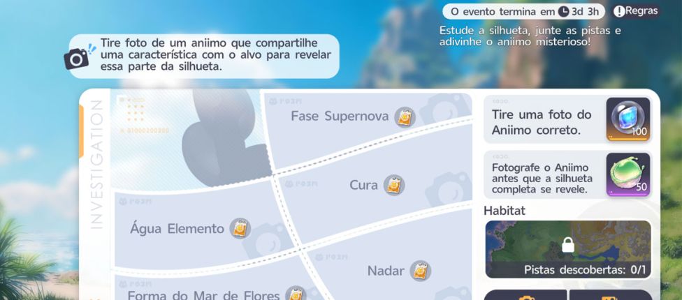 Quem é esse Aniimo? Resposta do evento atual e pistas