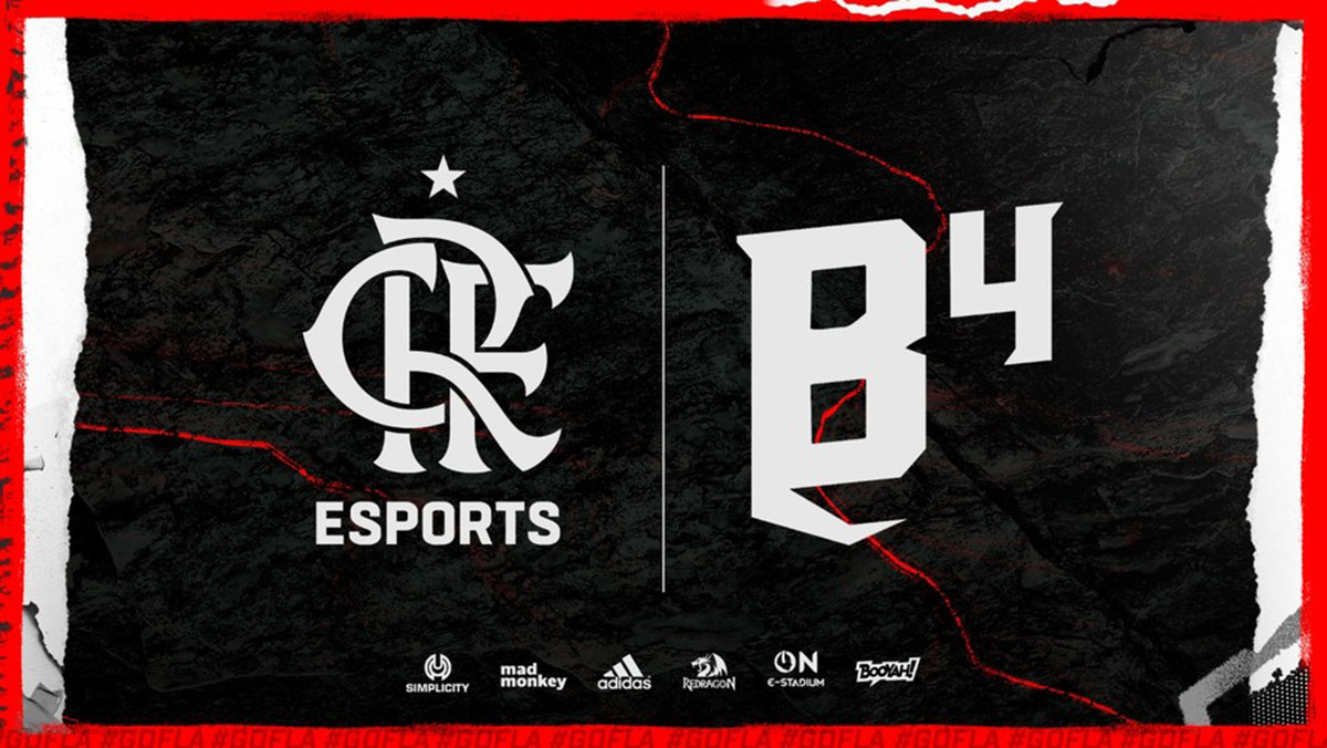 B4 passará a usar as cores do Flamengo (Imagem: Flamengo/Reprodução)