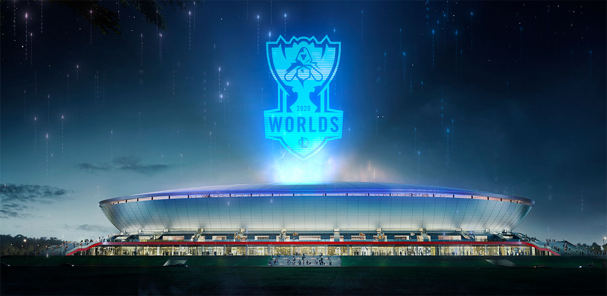 Final será disputado no Pudong Soccer Stadium (Imagem: Riot Games)
