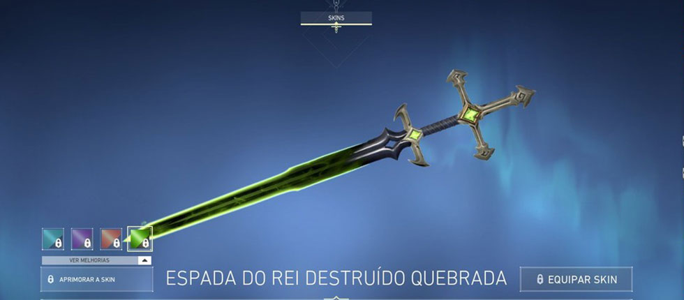 Espada do Rei destruído de Viego está na nova coleção (Imagem: Riot Games/Reprodução)