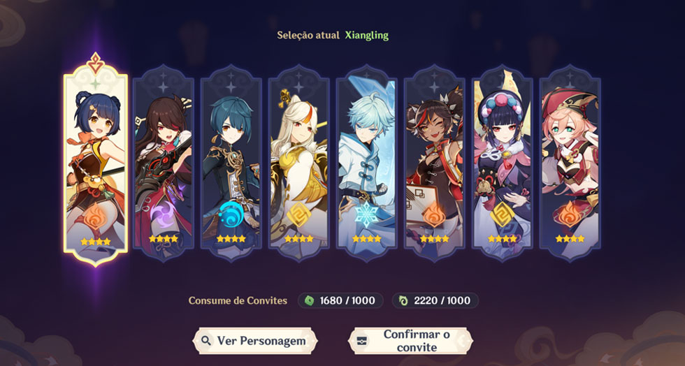 GENSHIN IMPACT - Os MELHORES Personagens 4 Estrelas do Jogo!!! 