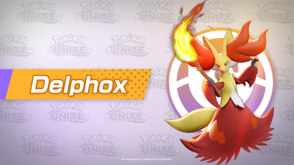 Pokémon UNITE: Delphox (Imagem: Pokémon Company/ Timi Studios Group)
