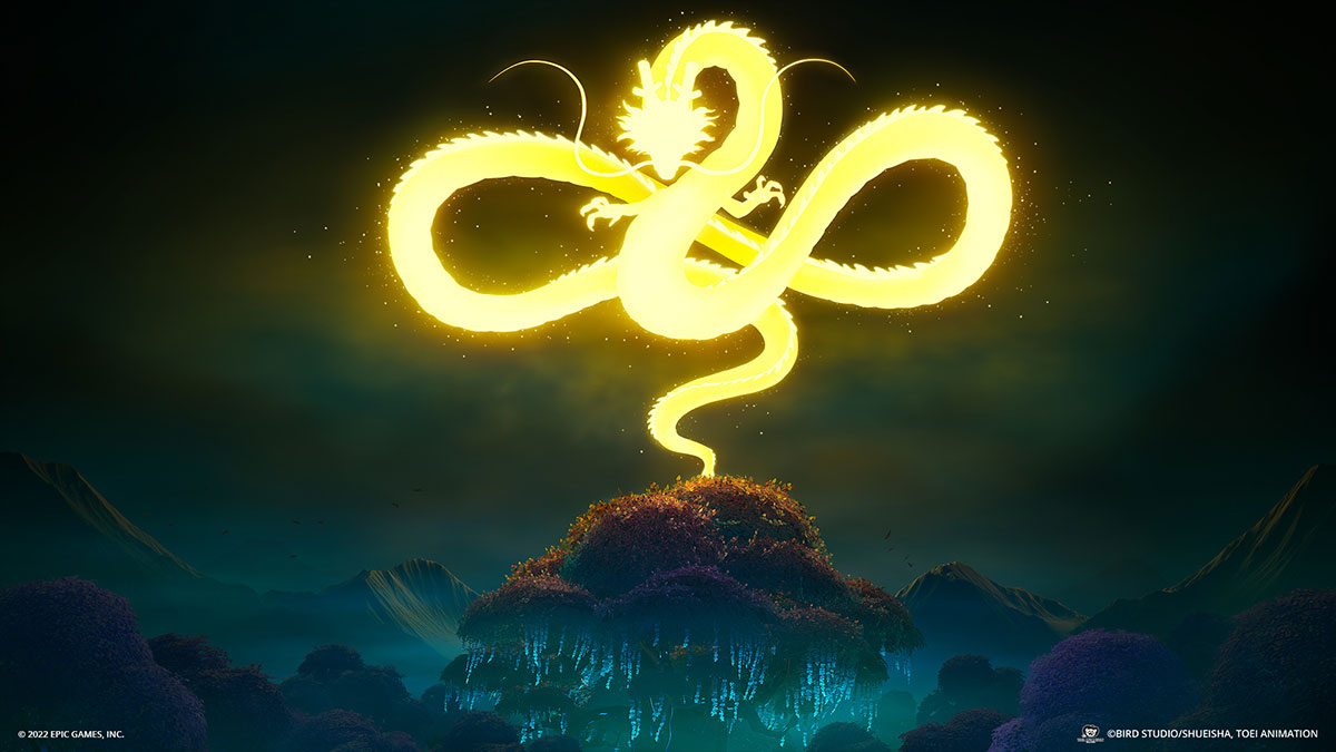 Shenlong é mostrado no teaser (Imagem: Epic Games)