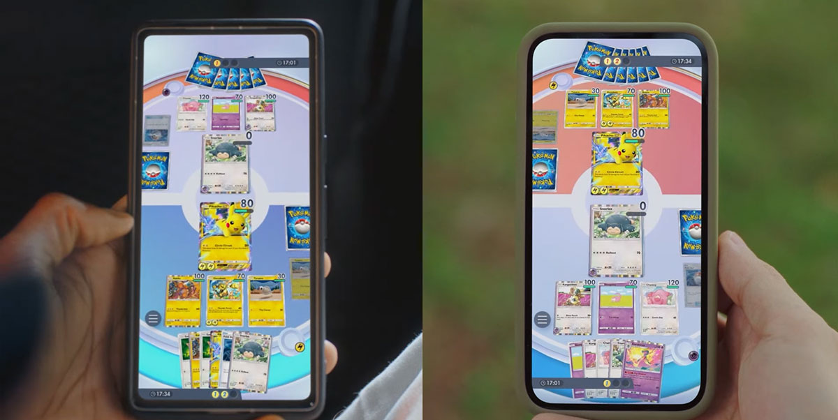 Pokémon TCG Pocket terá um sistema de batalhas rápidas (Imagem: Pokémon Company/Reprodução)