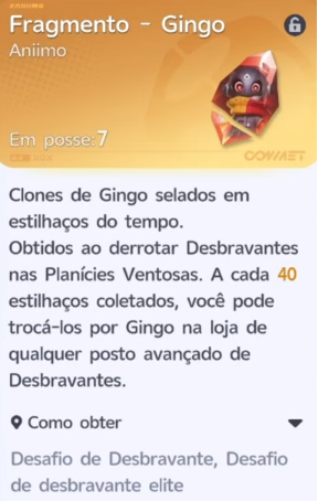 Fragmento de Gingo (Imagem: Reprodução)
