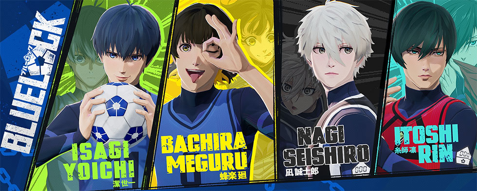 Personagens de Blue Lock contam com dublagem em japonês (Imagem: Divulgação)