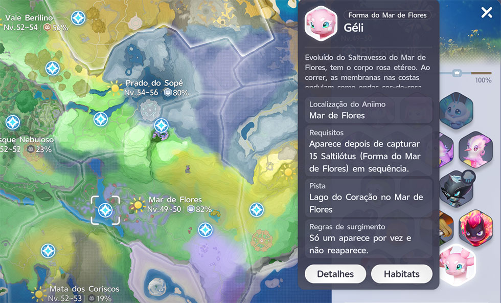 Localização do Géli Rosa (Imagem: Reprodução)